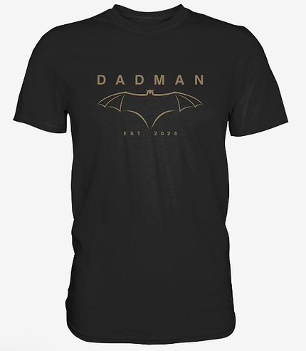 Dadman T-Shirt schwarz Dadman T-Shirt schwarz