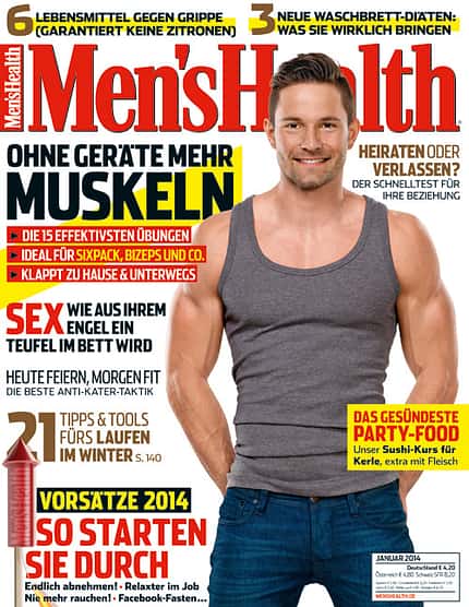 Die Titelseite der Ausgabe von januar 2014 Die Titelseite der Ausgabe von januar 2014