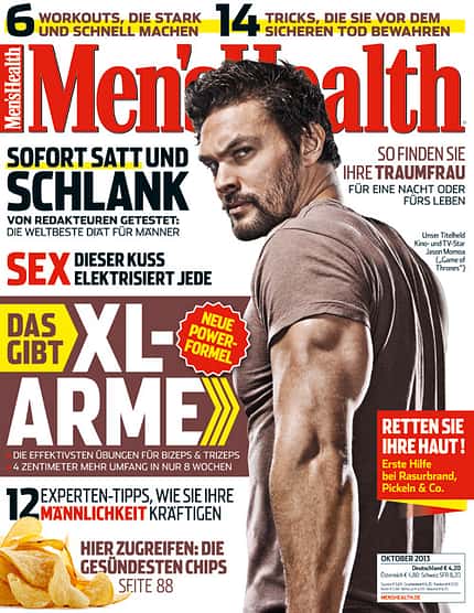 Titelseite Men's Health 10/2013 Titelseite Men's Health 10/2013