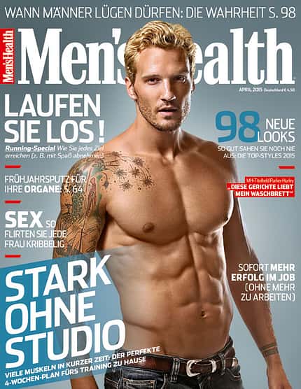 Die April-2015-Ausgabe von Men's Health Die April-2015-Ausgabe von Men's Health