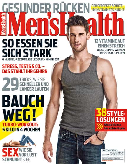 Die Titelseite der Ausgabe von September 2013 Die Titelseite der Ausgabe von September 2013