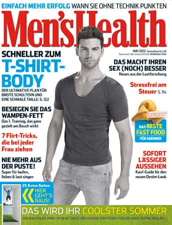 Die Cover-Männer von Men's Health Die Cover-Männer von Men's Health