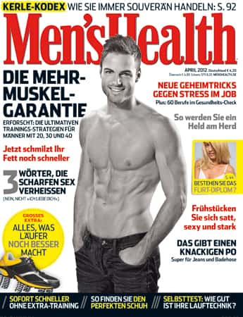 Die Cover-Männer von Men's Health Die Cover-Männer von Men's Health