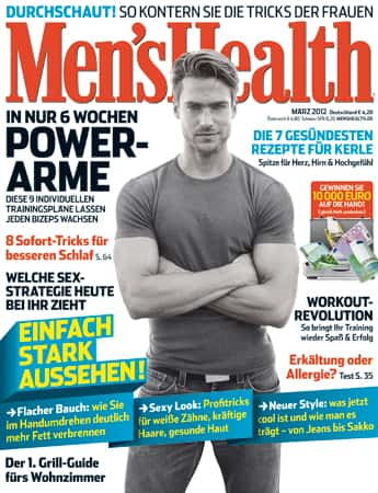 Die Cover-Männer von Men's Health Die Cover-Männer von Men's Health