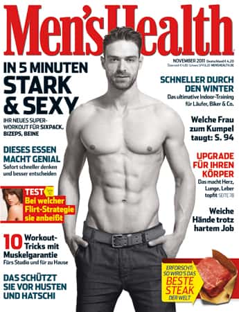 Die Cover-Männer von Men's Health Die Cover-Männer von Men's Health