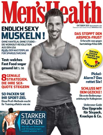 Die Cover-Männer von Men's Health Die Cover-Männer von Men's Health