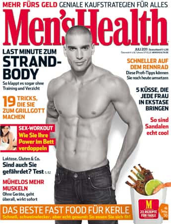 Die Cover-Männer von Men's Health Die Cover-Männer von Men's Health