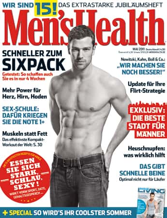 Die Cover-Männer von Men's Health Die Cover-Männer von Men's Health