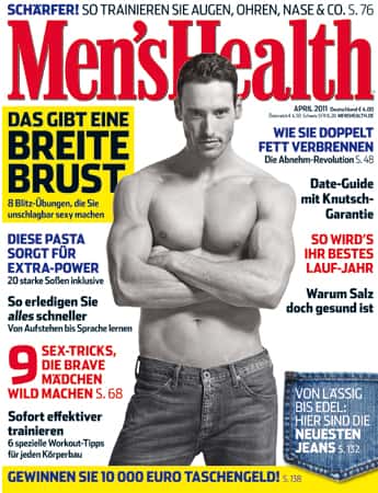 Die Cover-Männer von Men's Health Die Cover-Männer von Men's Health