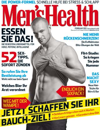 Die Cover-Männer von Men's Health Die Cover-Männer von Men's Health