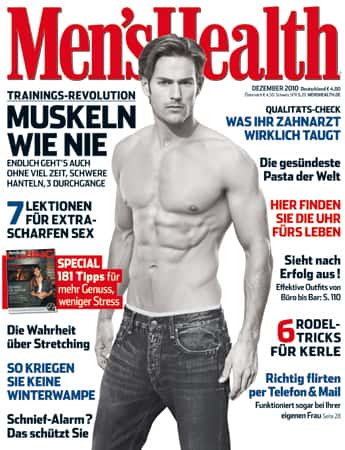 Die Cover-Männer von Men's Health Die Cover-Männer von Men's Health