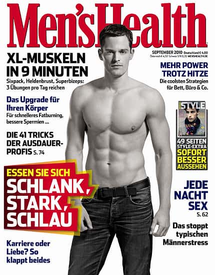 Die Cover-Männer von Men's Health Die Cover-Männer von Men's Health