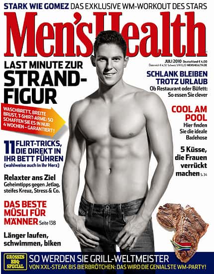 Die Cover-Männer von Men's Health Die Cover-Männer von Men's Health