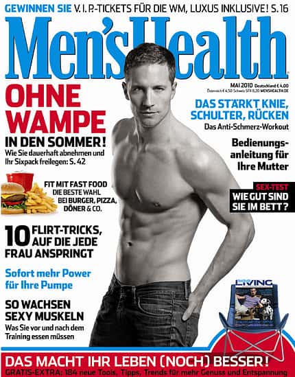Die Cover-Männer von Men's Health Die Cover-Männer von Men's Health