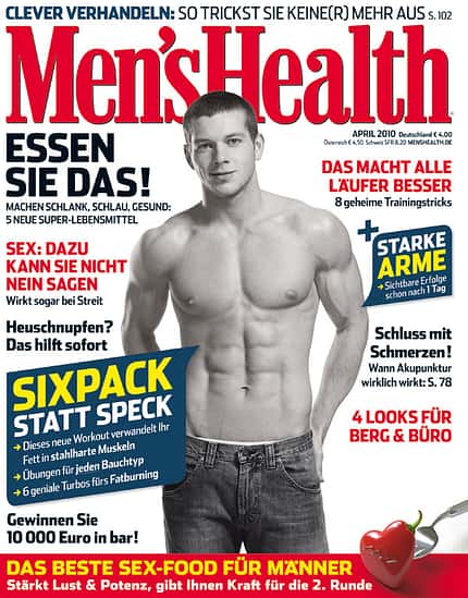 Die Cover-Männer von Men's Health Die Cover-Männer von Men's Health