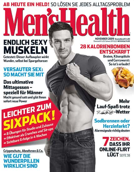 Die Cover-Männer von Men's Health Die Cover-Männer von Men's Health