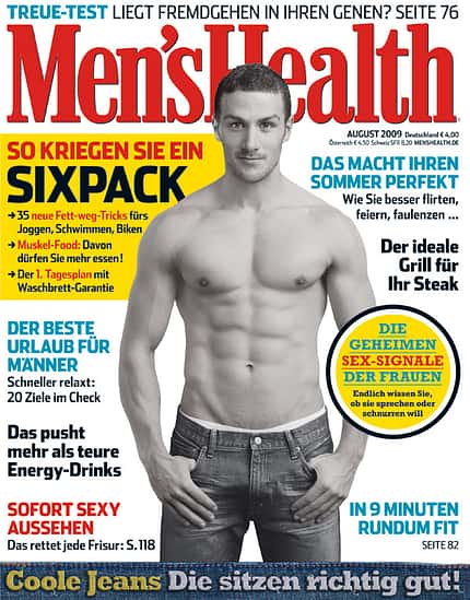 Die Cover-Männer von Men's Health Die Cover-Männer von Men's Health
