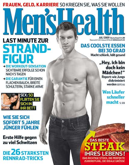 Die Cover-Männer von Men's Health Die Cover-Männer von Men's Health