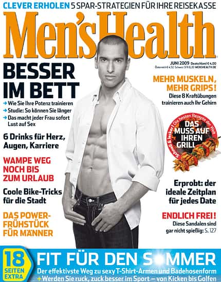 Die Cover-Männer von Men's Health Die Cover-Männer von Men's Health