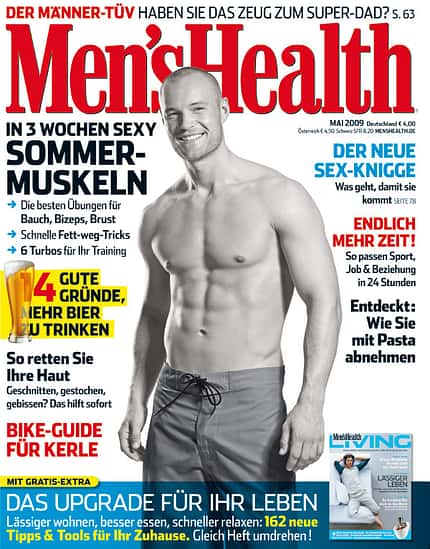 Die Cover-Männer von Men's Health Die Cover-Männer von Men's Health