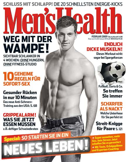Die Cover-Männer von Men's Health Die Cover-Männer von Men's Health