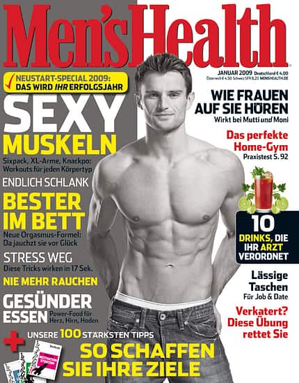 Die Cover-Männer von Men's Health Die Cover-Männer von Men's Health