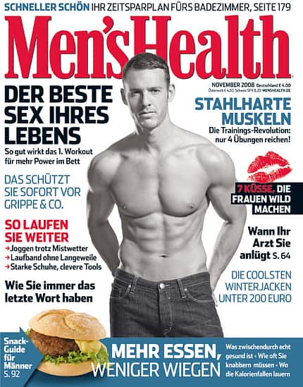 Die Cover-Männer von Men's Health Die Cover-Männer von Men's Health
