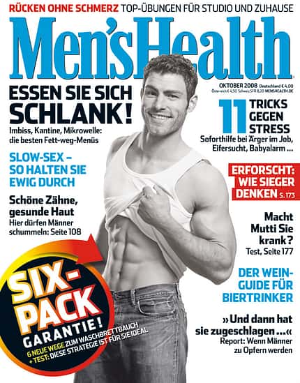 Die Cover-Männer von Men's Health Die Cover-Männer von Men's Health