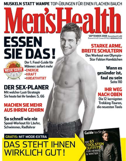 Die Cover-Männer von Men's Health Die Cover-Männer von Men's Health