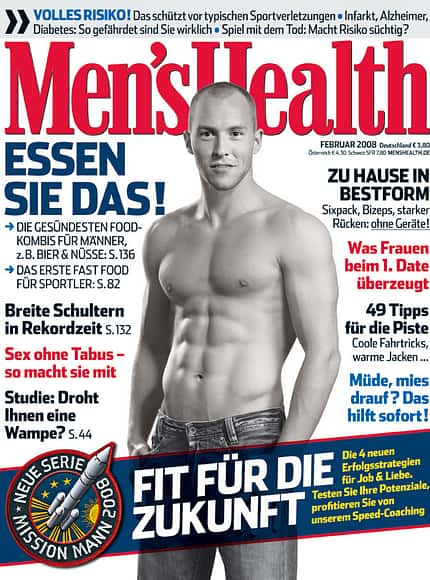 Die Cover-Männer von Men's Health Die Cover-Männer von Men's Health