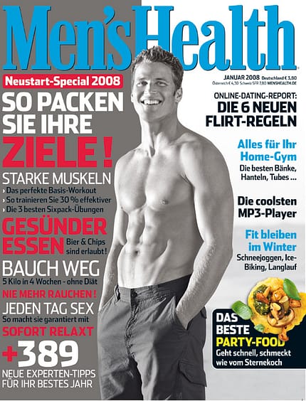 Die Cover-Männer von Men's Health Die Cover-Männer von Men's Health