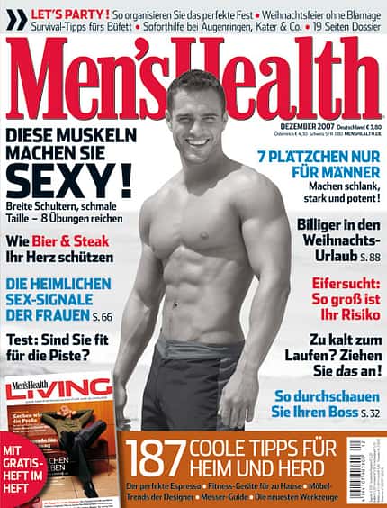Die Cover-Männer von Men's Health Die Cover-Männer von Men's Health