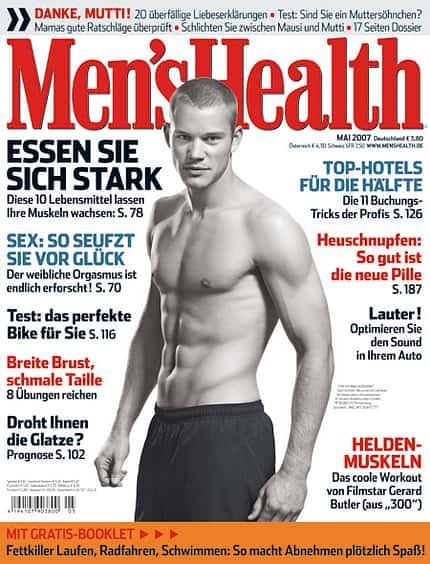 Die Cover-Männer von Men's Health Die Cover-Männer von Men's Health