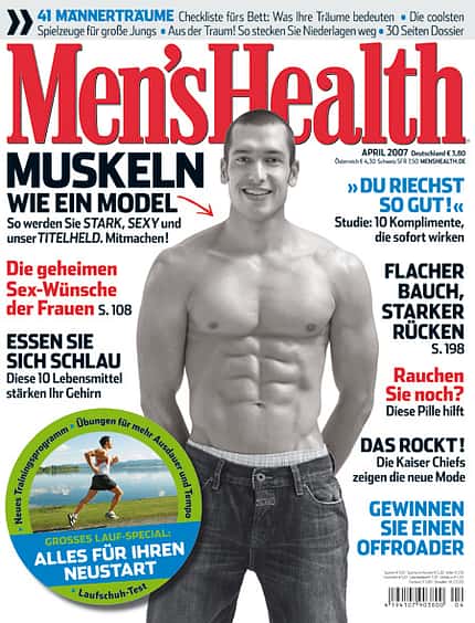 Die Cover-Männer von Men's Health Die Cover-Männer von Men's Health