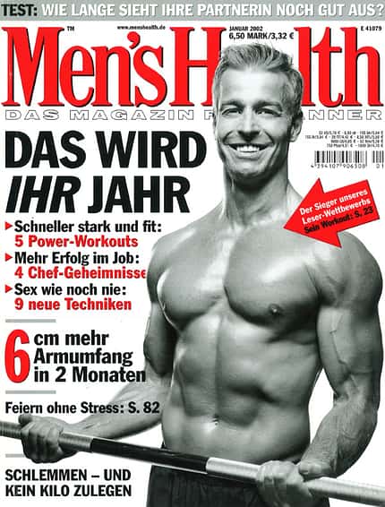 Die Titelseite der Ausgabe Januar 2002 Die Titelseite der Ausgabe Januar 2002