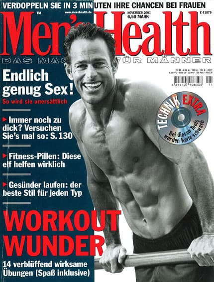 Die Titelseite der Ausgabe November 2001 Die Titelseite der Ausgabe November 2001