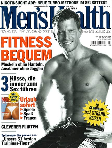 Die Titelseite der Ausgabe Juli 2001 Die Titelseite der Ausgabe Juli 2001