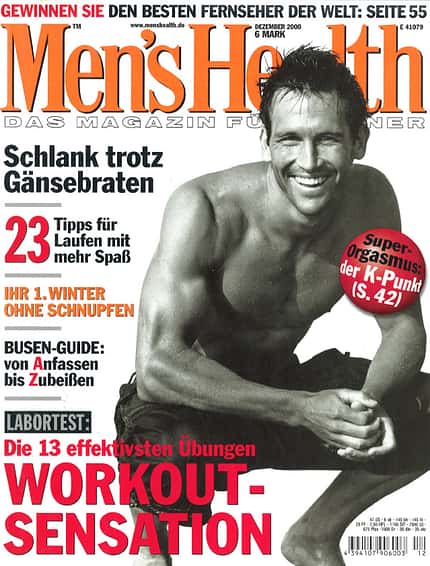 Die Titelseite der Ausgabe Dezember 2000 Die Titelseite der Ausgabe Dezember 2000