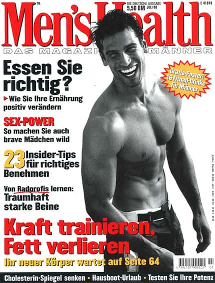 Die Titelseite der Ausgabe Juli 1998 Die Titelseite der Ausgabe Juli 1998