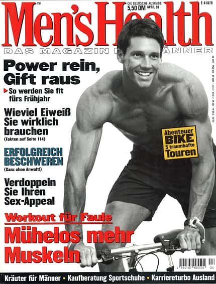 Die Titelseite der Ausgabe April 1998 Die Titelseite der Ausgabe April 1998