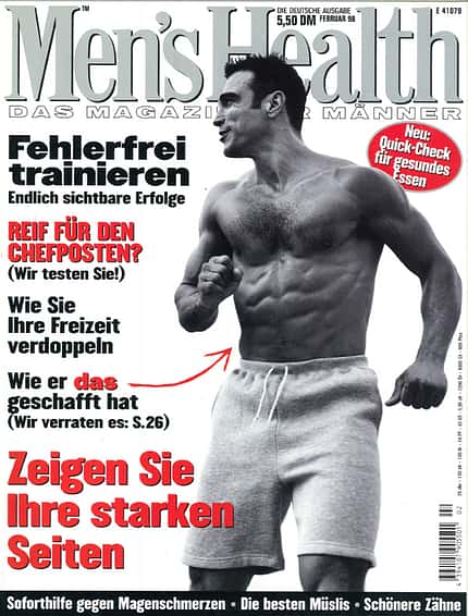 Die Titelseite der Ausgabe Februar 1998 Die Titelseite der Ausgabe Februar 1998