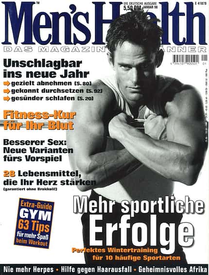 Die Titelseite der Ausgabe Januar 1998 Die Titelseite der Ausgabe Januar 1998
