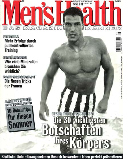 Die Titelseite der Ausgabe August 1997 Die Titelseite der Ausgabe August 1997