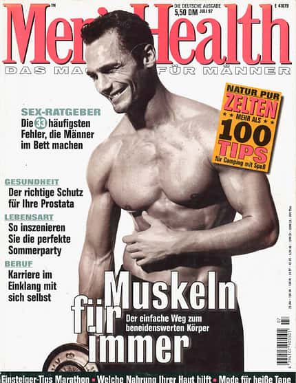 Die Titelseite der Ausgabe Juli 1997 Die Titelseite der Ausgabe Juli 1997