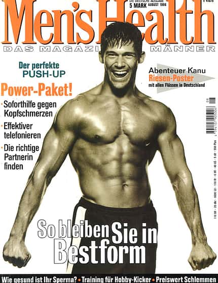 Die Titelseite der Ausgabe August 1996 Die Titelseite der Ausgabe August 1996