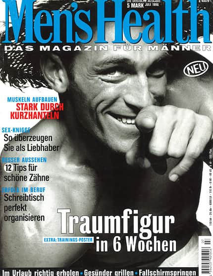 Die Titelseite der Ausgabe Juli 1996 Die Titelseite der Ausgabe Juli 1996