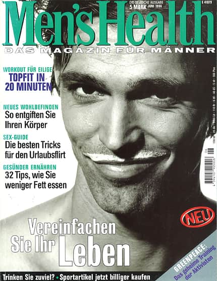Die Titelseite der Ausgabe Juni 1996 Die Titelseite der Ausgabe Juni 1996