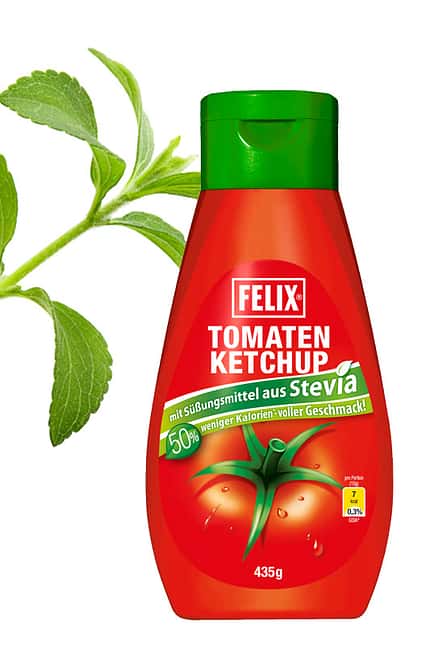 FELIX Ketchup mit Süßungsmittel aus Stevia FELIX Ketchup mit Süßungsmittel aus Stevia