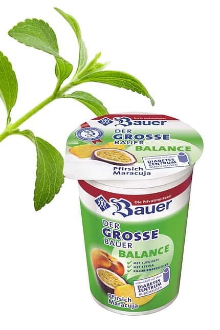 Pfirsich-Maracuja Joghurt von Bauer "Balance" Pfirsich-Maracuja Joghurt von Bauer "Balance"