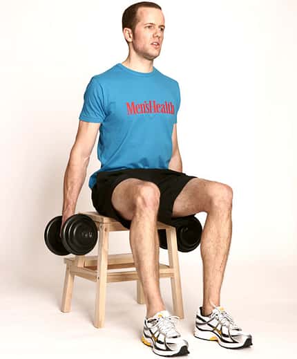 Hammer-Curls, sitzend Hammer-Curls, sitzend